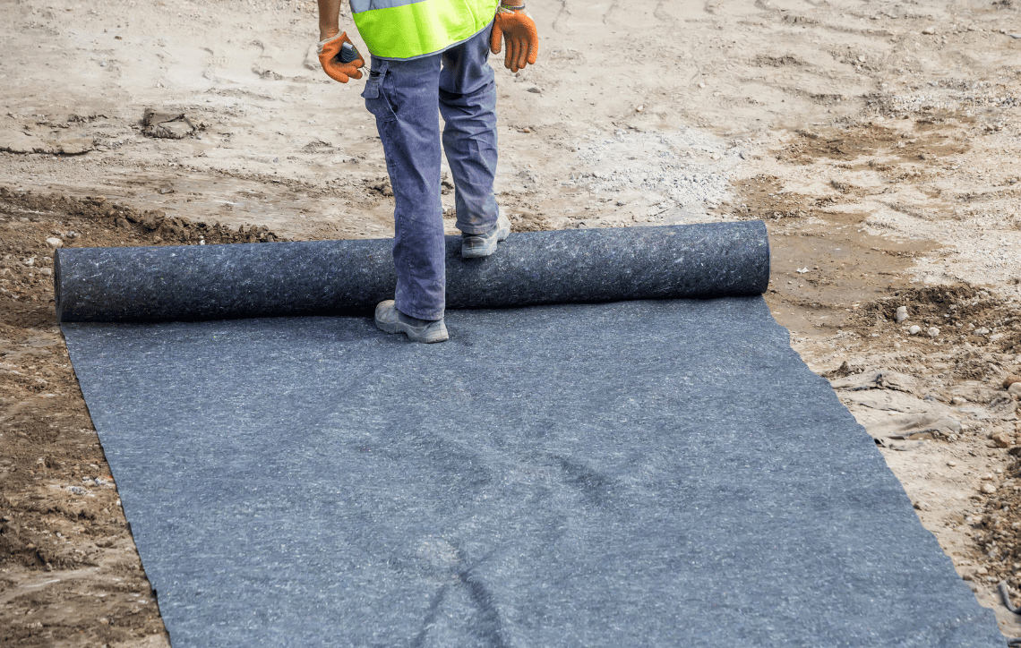 Geotextile — permeable synthetic fabric for civil and geotechnical projects in PNG