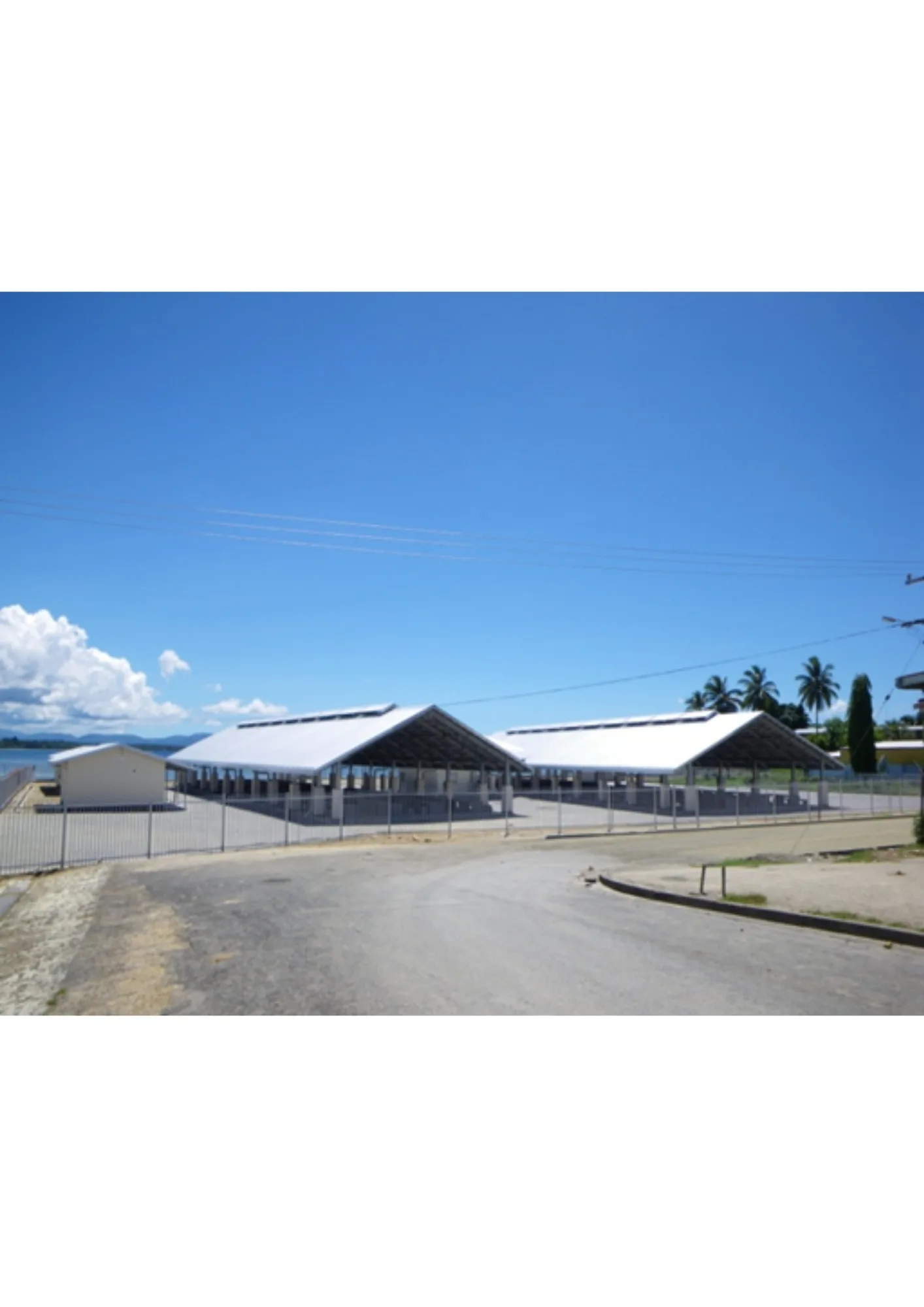 Wewak Market Jetty and Administration Building — civil works by ABC Ltd, Wewak, East Sepik Province, Papua New Guinea (2009)
